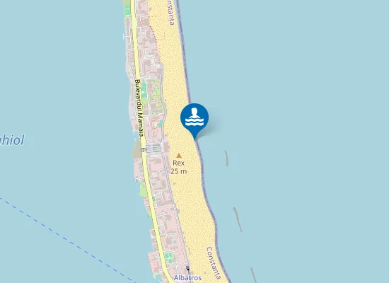 Map of PLAJA MAMAIA IV REX