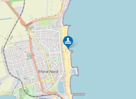 Map of Eforie Nord I Debarcader