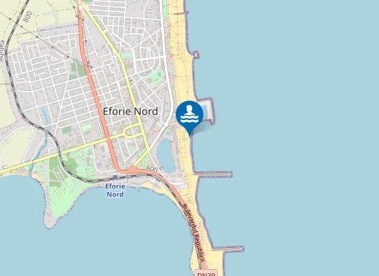 Map of Eforie Nord Ii Belona