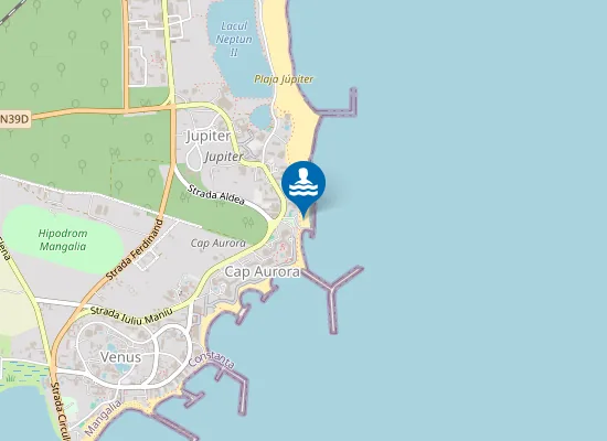 Map of Jupiter 3 Hotel Capitol