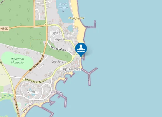 Map of Cap Aurora I Hotel Opal