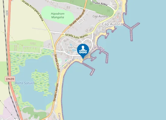 Map of Venus Ii Hotel Silvia