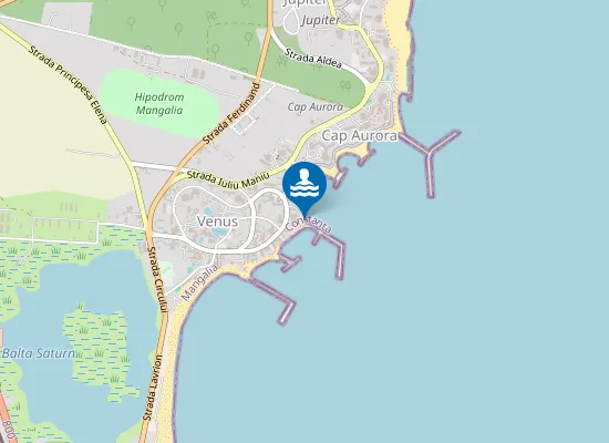 Map of Venus I Zona 1 Restaurant Calipso