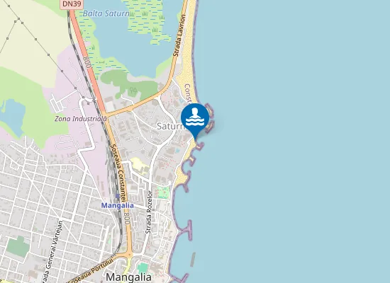 Map of SATURN I ADRAS