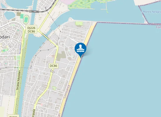 Map of Delfin Navodari I Tabara Delfin