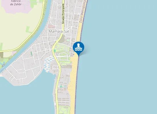 Map of Plaja Navodari Iii Zona I Camping Marina Surf