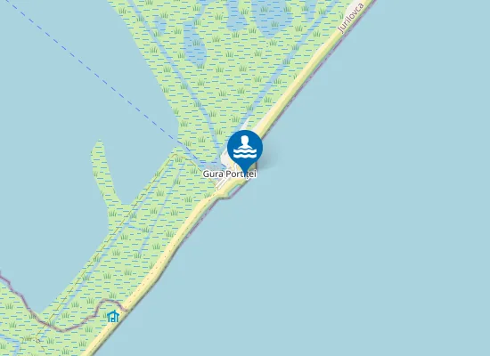 Map of Sat De Vacanta Gura Portitei