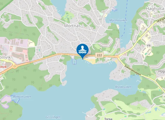 Map of GRISSLINGE HAVSBAD