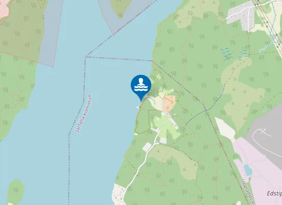 Map of MÄLAREN, ÄNGSJÖBADET