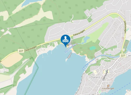 Map of HAVSBADET SCHWEIZERBADET, DALARÖ