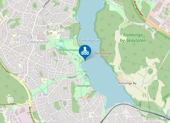 Map of Ängsholmsbadet