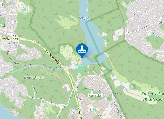 Map of RÖSJÖBADET