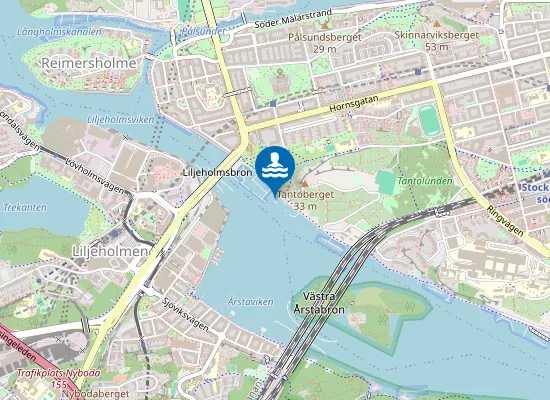 Map of Tanto strandbad