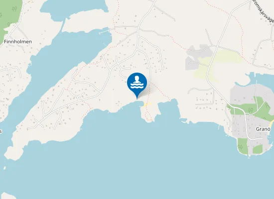 Map of Blidö, Rådmansholmen