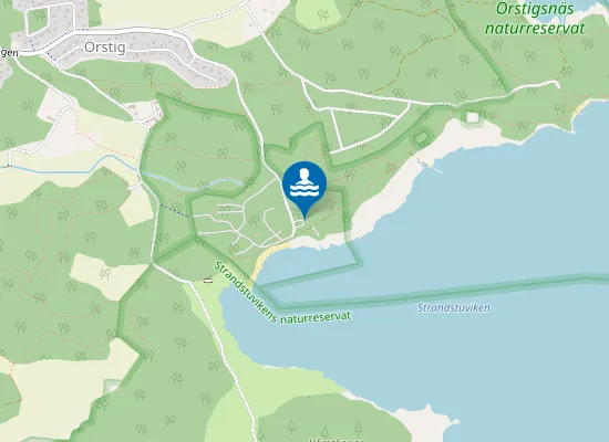 Map of STRANDSTUGEVIKEN