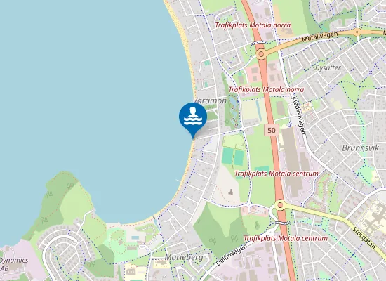 Map of Varamobaden 1 Söder