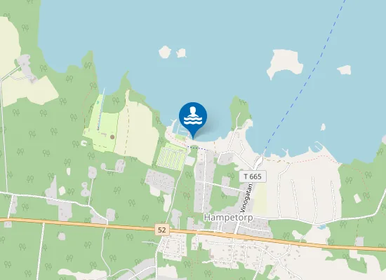 Map of HAMPETORP, HJÄLMAREN