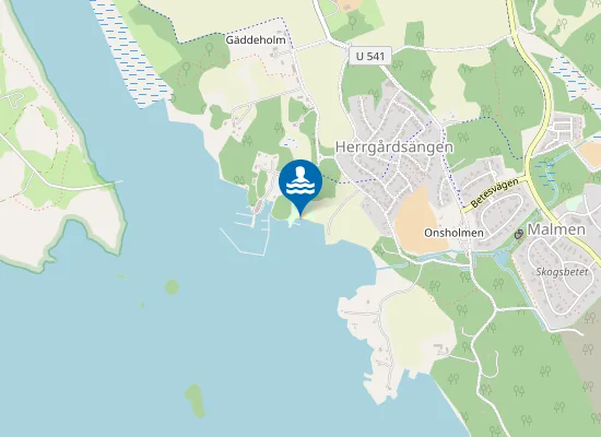Map of GÄDDEHOLM