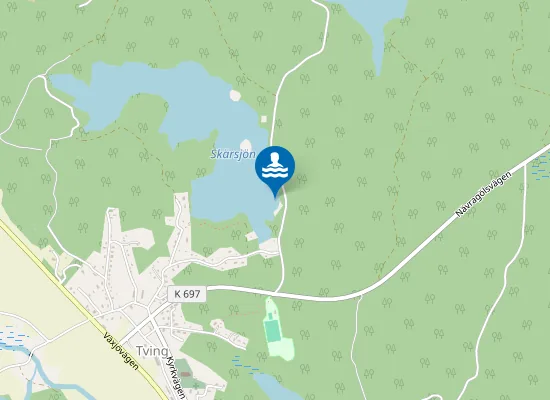 Map of Skärsjön