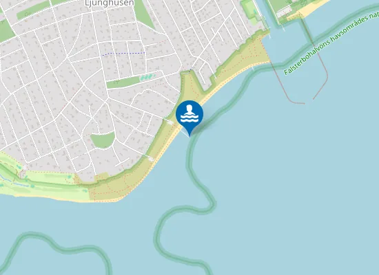 Map of LJUNGSKOGENS STRANDBAD