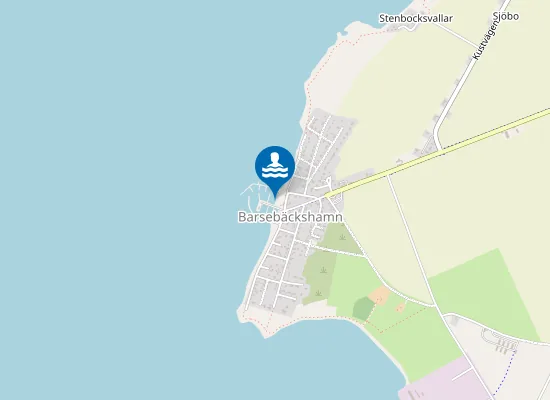 Map of Barsebäckshamn