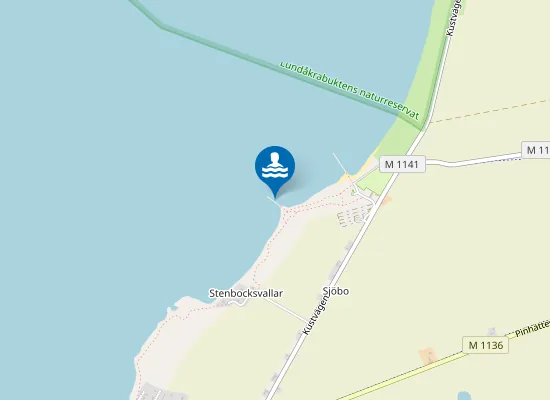 Map of Barsebäckstrand