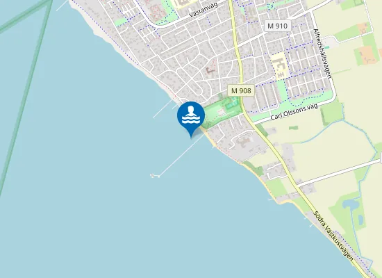 Map of LÅNGA BRYGGAN I BJÄRRED