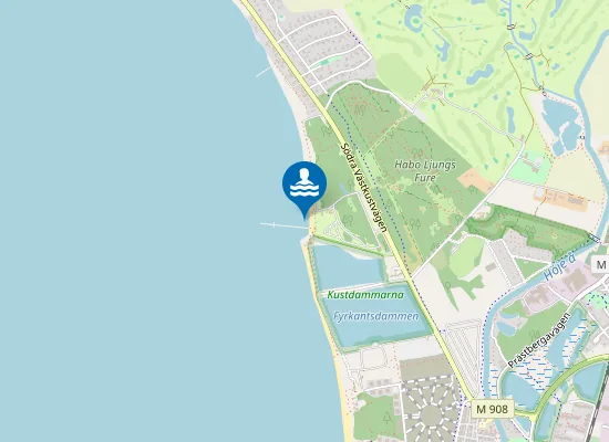 Map of HABO LJUNGS CAMPING