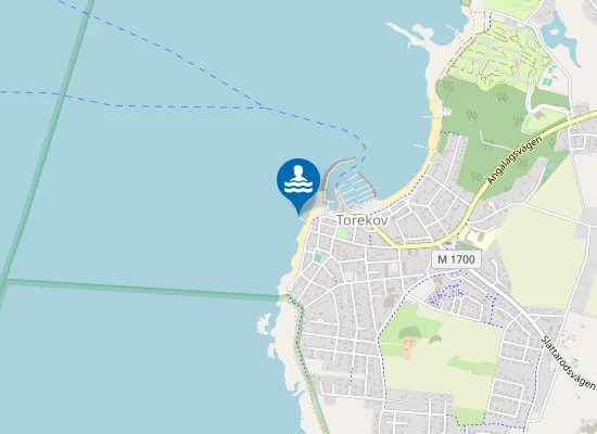 Map of MORGONBRYGGAN, TOREKOVS HAMN