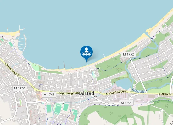 Map of MALENS HAVSBAD