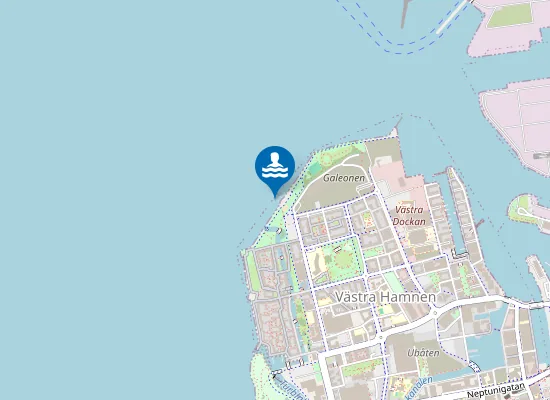 Map of SCANIABADPLATSEN