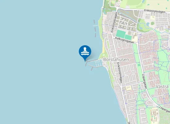 Map of BORSTAHUSEN, PIREN