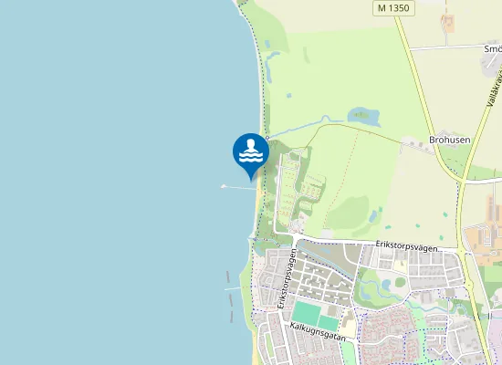 Map of LILL-OLAS BRYGGA, SEMESTERBYN