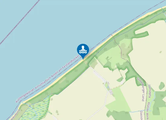 Map of OSTSEE BARENDORF