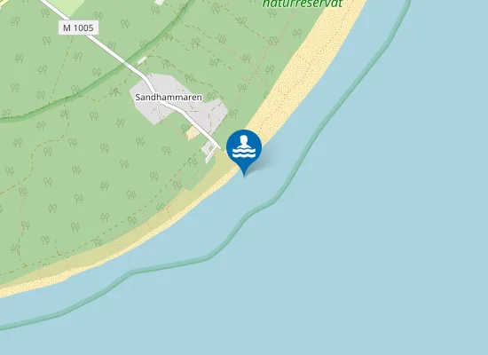Map of SANDHAMMAREN