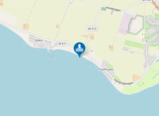 Map of SKÅRE SKANSAR