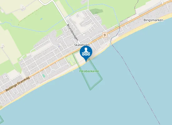 Map of SKATEHOLM