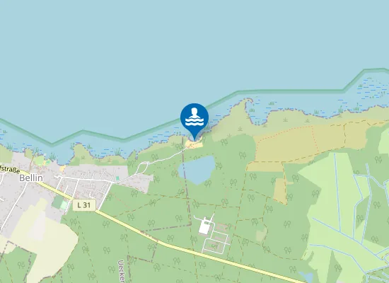 Map of STETTINER HAFF BELLIN