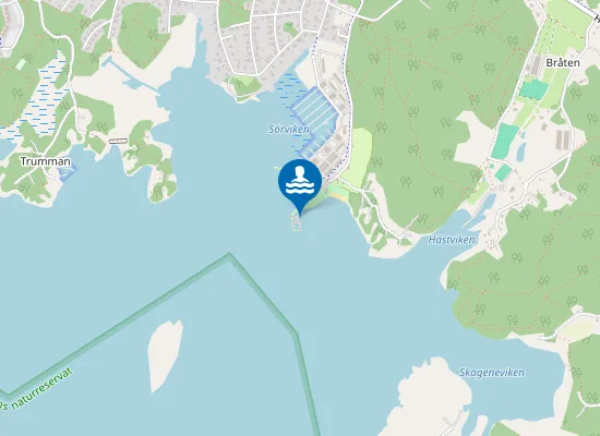 Map of VÄNERN, MÖRUDDEN