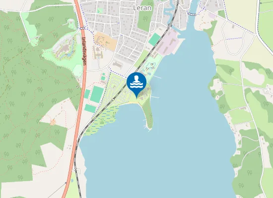 Map of Fryken, Kolsnäsudden