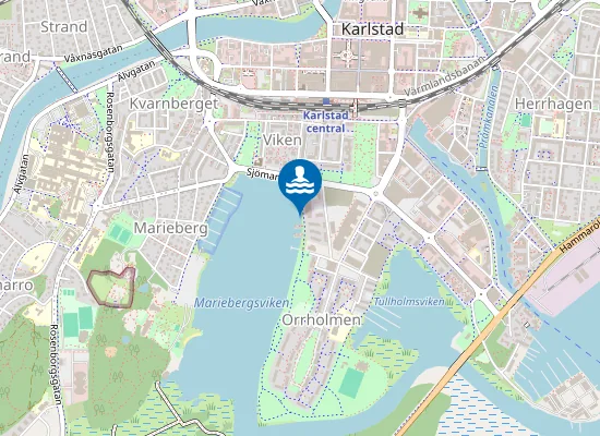 Map of VÄNERN ORRLEKEN