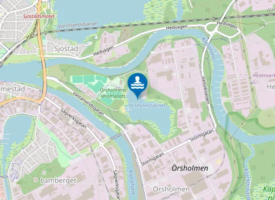 Map of Ärsholmstjärn