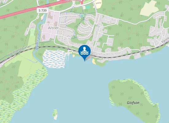 Map of VÄNERN ALSTER