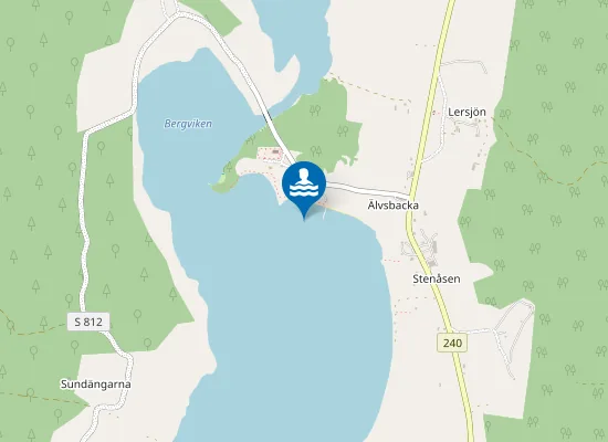 Map of ÖSTRA ÖRTEN, ÄLVSBACKA