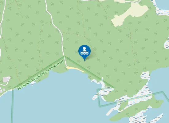 Map of VÄNERN, BJÖRNRUKAN