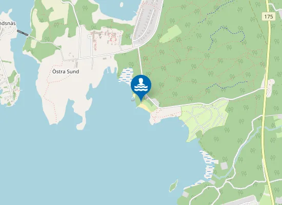 Map of GLAFSFJORDEN, INGESTRAND