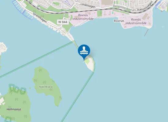 Map of ROXNÄS, FALUN