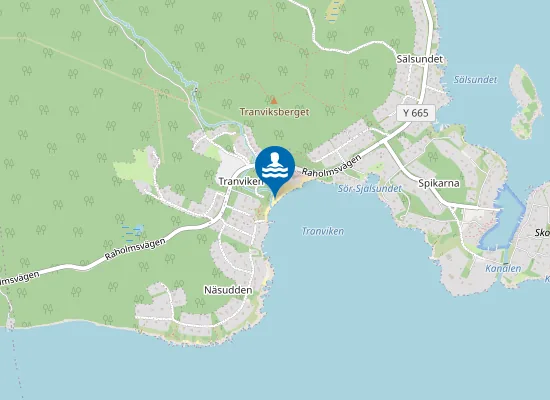 Map of TRANVIKEN ALNÖ