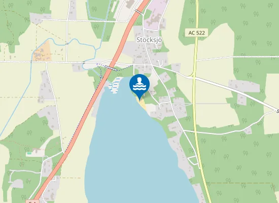 Map of STÖCKSJÄBADET