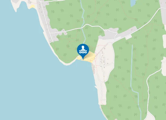 Map of Bettnesands Havsbad